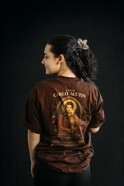 Camiseta Oversized Carlo Acutis