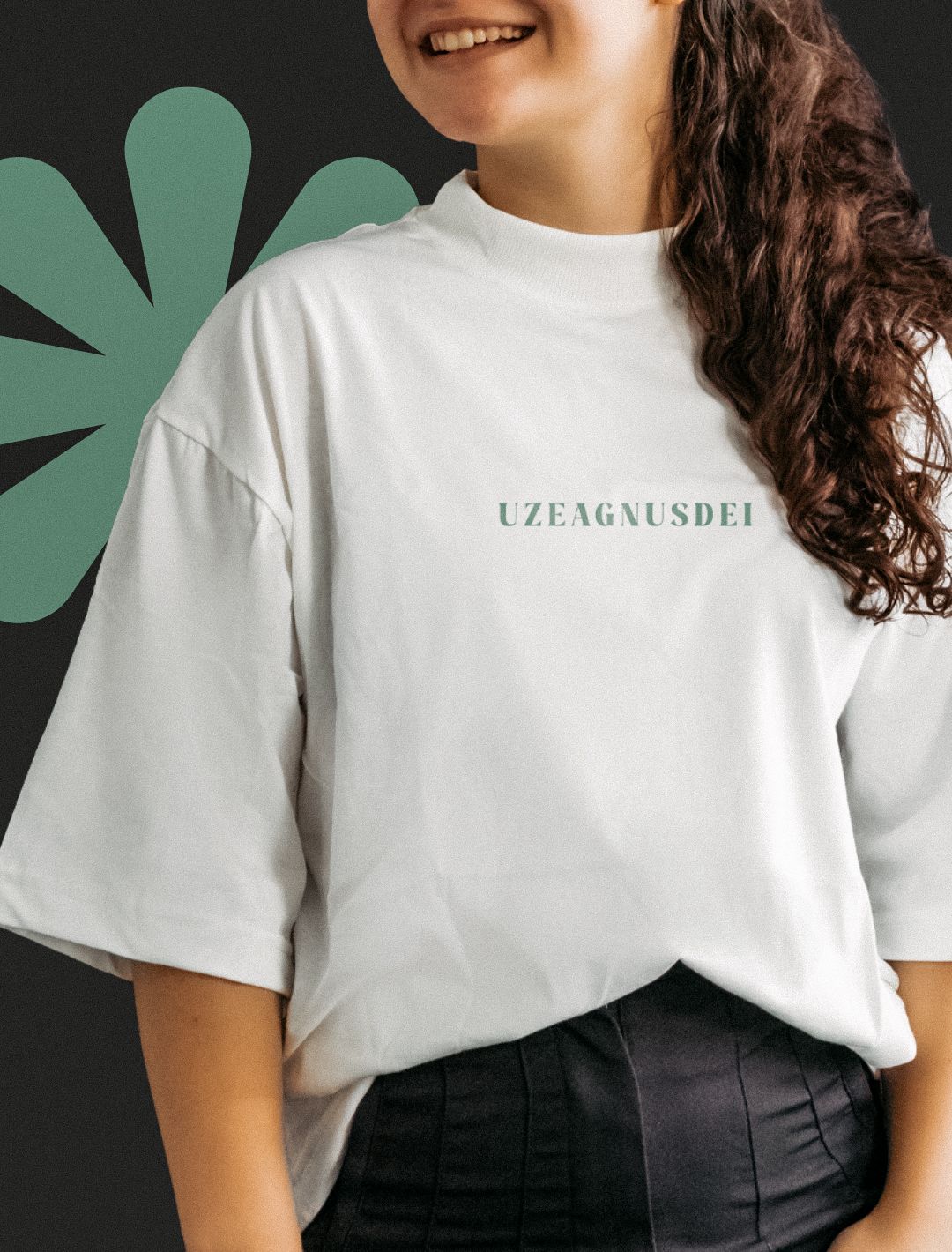 Camiseta Oversized São José Off White