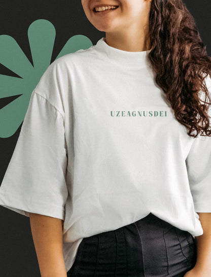 Camiseta Oversized São José Off White